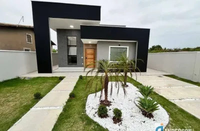 Excelente casa c/ 3 quartos à venda, 106 m² por r$ 719.000 - jardim atlântico (itaipuaçu) - maricá/rj