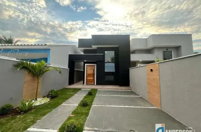 Excelente casa c/ 3 quartos à venda, 96 m² por r$ 550.000 - jardim atlântico - maricá/rj