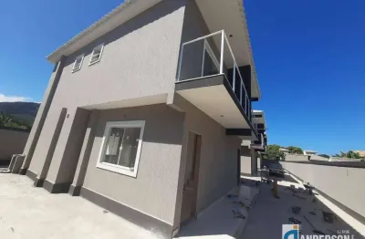 Casa duplex c/ 2 quartos à venda, 75 m² por r$ 400.000 - jardim atlântico oeste - maricá/rj