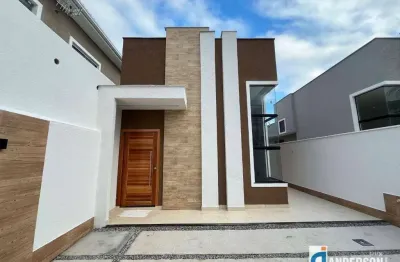 Excelente casa moderna com 3 suítes no jd. atlântico central prox. a praia