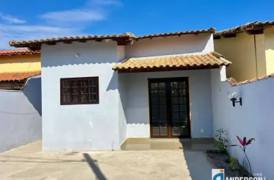 Casa 2 quartos (1 suíte) com quintal no jd. atlântico centrl
