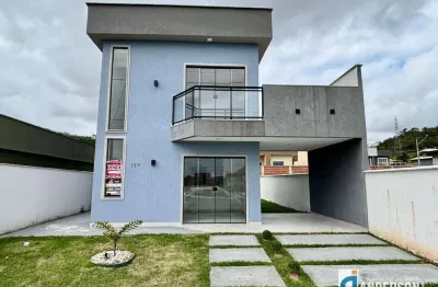 Maravilhosa casa duplex c/ 3 quartos (2 suítes) à venda, 110 m²  - pindobas - maricá/rj