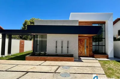 Maravilhosa casa alto padrão com 3 quartos (1 suíte) com piscina e churrasqueira no jd. atlântico central