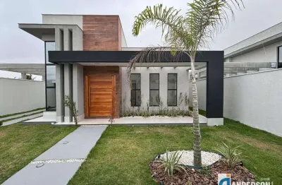 Excelente Casa Alto Padrão c/ 3 quartos à venda, 125 m² por R$ 878.000 - Jardim Atlântico Leste (Itaipuaçu) - Maricá/RJ