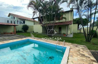 Casa com 4 dormitórios para alugar, 1288 m² por r$ 12.000,00/mês - santa amélia - belo horizonte/mg