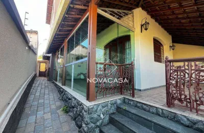 Casa com 3 dormitórios para alugar, 80 m² por r$ 4.650,00/mês - venda nova - belo horizonte/mg