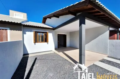 Casa geminada nova pertinho da praia em cidreira/rs
