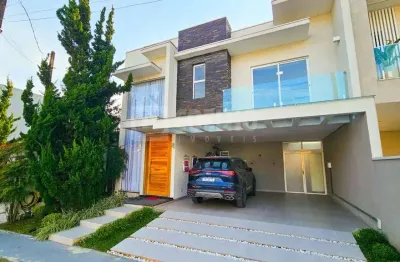 Sobrado em condomínio à venda em são josé dos pinhais, parque da fonte, com 6 quartos, 338m²