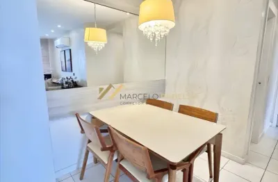 Exclusividade 2 quartos (1 suíte) | 78m2 | andar alto | vista incrível para o lazer | sol 100% da manhã