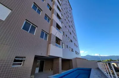 R$ 120.000 entrada - apartamento 2 quartos - próximo da praia  - vila caiçara - as 151
