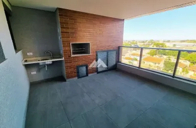 Apartamento com 3 suítes  sacada com churrasqueira e 2 vagas à venda no cristo rei