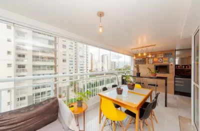 Apê pronto à venda com 4 quartos 3 suítes ensolarado com sacada gourmet 2 vagas