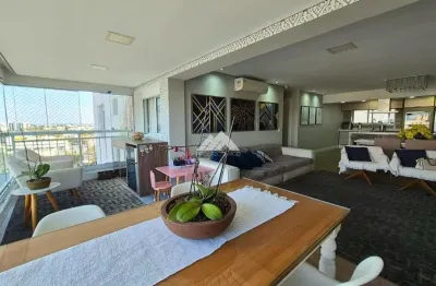 Apartamento semimobiliado com 3 suítes  sacada com churrasqueira 2 vagas  à venda