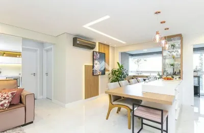 Apartamento mobiliado e ensolarado com sacada gourmet 2 quartos com suíte 2 vagas á venda
