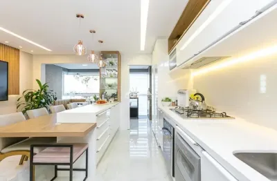 Apartamento mobiliado e ensolarado com sacada gourmet 2 quartos com suíte 2 vagas á venda