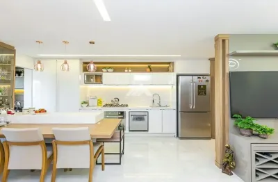 Apartamento mobiliado com 2 quartos sendo 1 suíte 2 vagas no portão