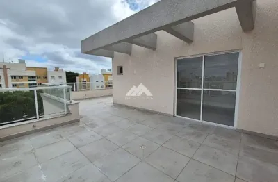 Cobertura face norte com vista para o parque bacacheri á venda