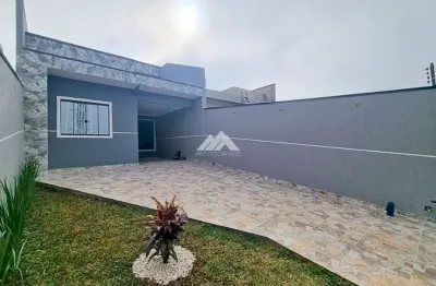 Casa nova pronta para morar com 3 dormitórios suíte 3 vagas e quintal á venda