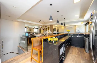 Cobertura dúplex pronta para morar no água verde com terraço e 3 vagas á venda