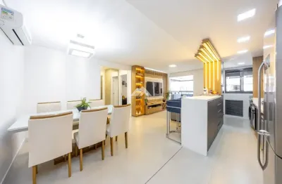 Apartamento totalmente mobiliado á venda  2 quartos sendo 1 suíte e 1 vaga