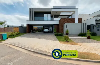 Casa com 4 quartos à venda na Rua Júlio Cassola, Alphaville Nova Esplanada, Votorantim