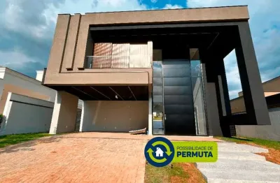 Casa com 4 quartos à venda na Rua Júlio Cassola, Alphaville Nova Esplanada, Votorantim