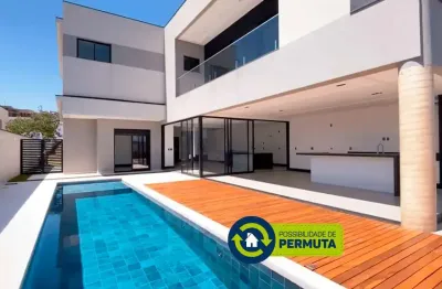 Casa com 4 quartos à venda na Rua Júlio Cassola, Alphaville Nova Esplanada, Votorantim