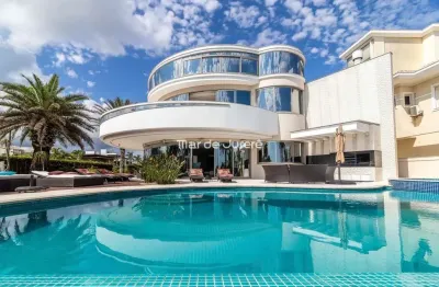 Casa com 5 quartos à venda em jurerê internacional, florianópolis  por r$ 37.000.000