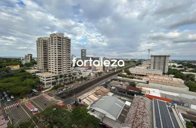 Apartamento mobiliado para locação no edifício santa catarina – av. pedro taques, maringá/pr