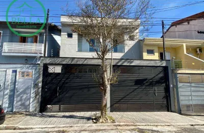 Excelente sobrado novo à venda no jardim santo elias
