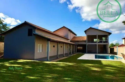 Chácara com 400m² em terreno de 1000m² com 3 suítes em tatuí
