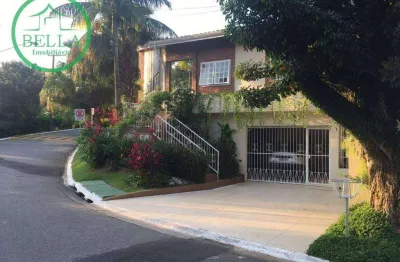 Sobrado com 5 dormitórios à venda, 430 m² por r$ 3.100.000 - residencial três (alphaville) - santana de parnaíba/sp