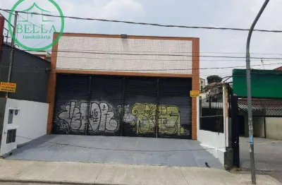 Galpão para alugar, 300 m² por r$ 9.000,00/mês - vila pereira barreto - são paulo/sp