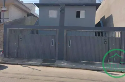 Sobrado com 2 dormitórios à venda, 57 m² por r$ 387.000,00 - cidade são pedro - gleba c - santana de parnaíba/sp