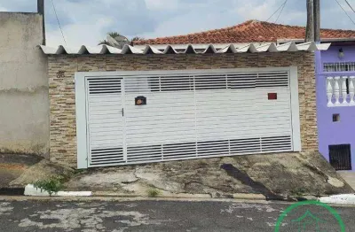 Sobrado com 3 dormitórios à venda, 130 m² por r$ 550.000,00 - jardim das palmeiras - itapecerica da serra/sp