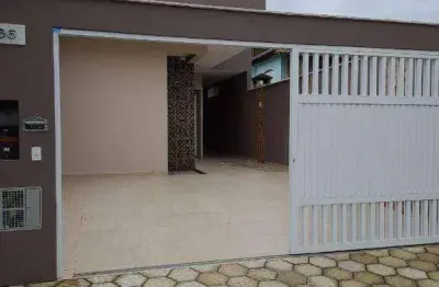 Casa com 2 dormitórios à venda, 75 m² por r$ 450.000,00 - balneário veneza - itanhaém/sp