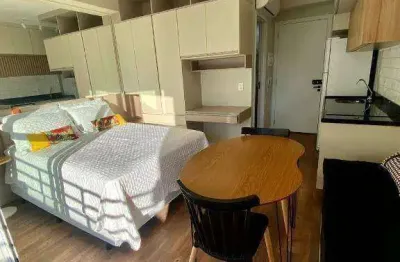 Apartamento com 1 dormitório para alugar, 24 m² por r$ 3.776,67/mês - perdizes - são paulo/sp