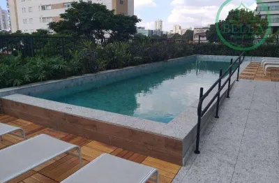 Studio com 1 dormitório à venda, 40 m² por r$ 588.000,00 - real parque - são paulo/sp