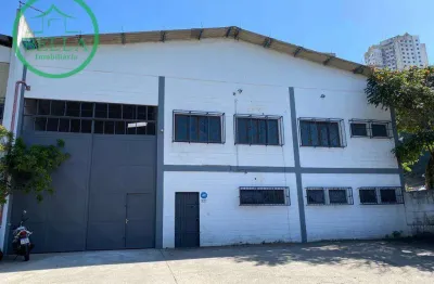 Galpão para alugar, 1300 m² por r$ 35.391,67/mês - jardim henriqueta - taboão da serra/sp