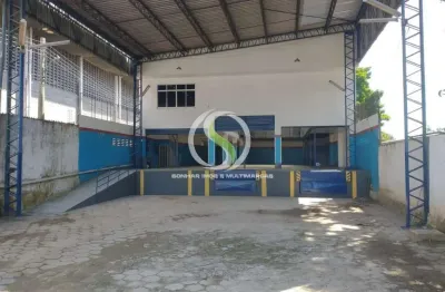 Galpão para locação próximo à max teixeira – 486m², duas docas, pé-direito de 8m, mezanino, habite-se e avcb