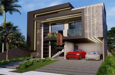 Sobrado com 4 dormitórios à venda, 255 m² por r$ 2.900.000,00 - condomínio residencial shamballa ii - atibaia/sp