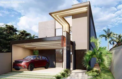 Sobrado à venda, 306 m² por r$ 3.200.000,00 - condomínio residencial reserva ecológica atibaia - atibaia/sp