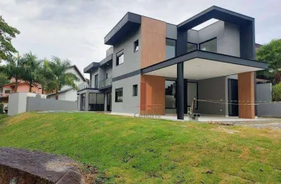 Sobrado com 4 dormitórios à venda, 299 m² por r$ 2.700.000,00 - condomínio residencial reserva ecológica atibaia - atibaia/sp