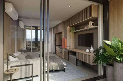 Studio com 1 dormitório à venda, 25 m² por r$ 517.776,90 - vila regente feijó - são paulo/sp