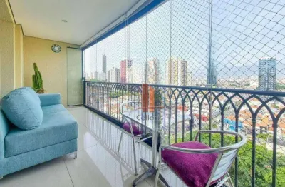 Apartamento com 4 dormitórios à venda, 195 m² por r$ 2.300.000,00 - tatuapé - são paulo/sp
