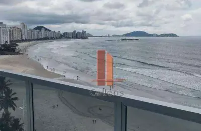 Apartamento com 3 dormitórios à venda, 184 m² por r$ 1.350.000,00 - vila luis antônio - guarujá/sp