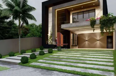 Sobrado com 5 dormitórios à venda, 307 m² por r$ 2.890.000,00 - condomínio residencial reserva ecológica atibaia - atibaia/sp