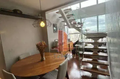 Cobertura com 3 dormitórios à venda, 164 m² por r$ 1.600.000,00 - tatuapé - são paulo/sp
