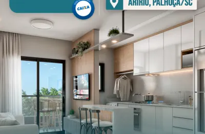 Apartamento com 2 quartos à venda no Aririu, Palhoça 