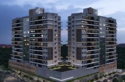 Último studio da construtora no cyano smart - kobrasol ii, com vaga de garagem em andar alto!